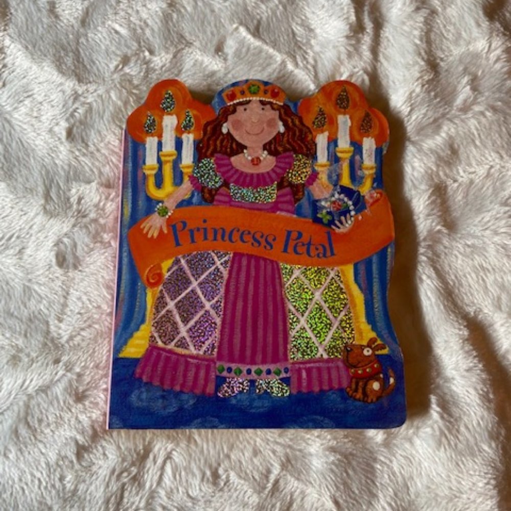 2/$25 Princess Petal Board Book Vintage